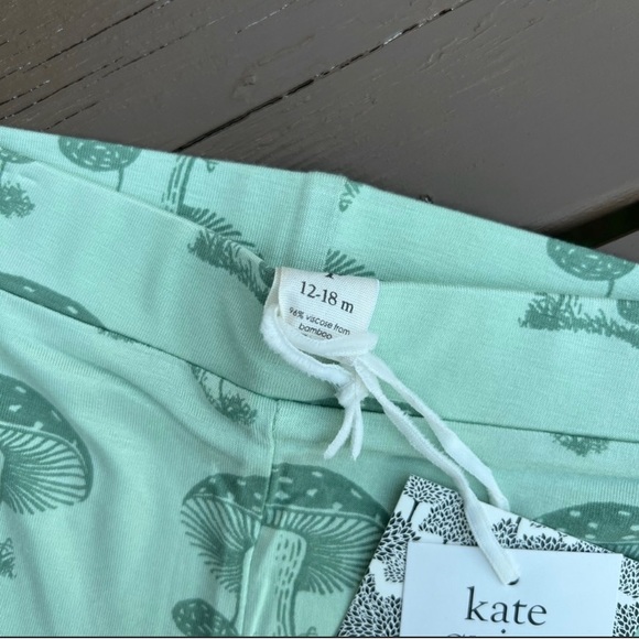 Mushroom Pants, Kate Quinn, 12-18 months, NWT, Green, Flare Bottom, Infant/Baby - Picture 3 of 3